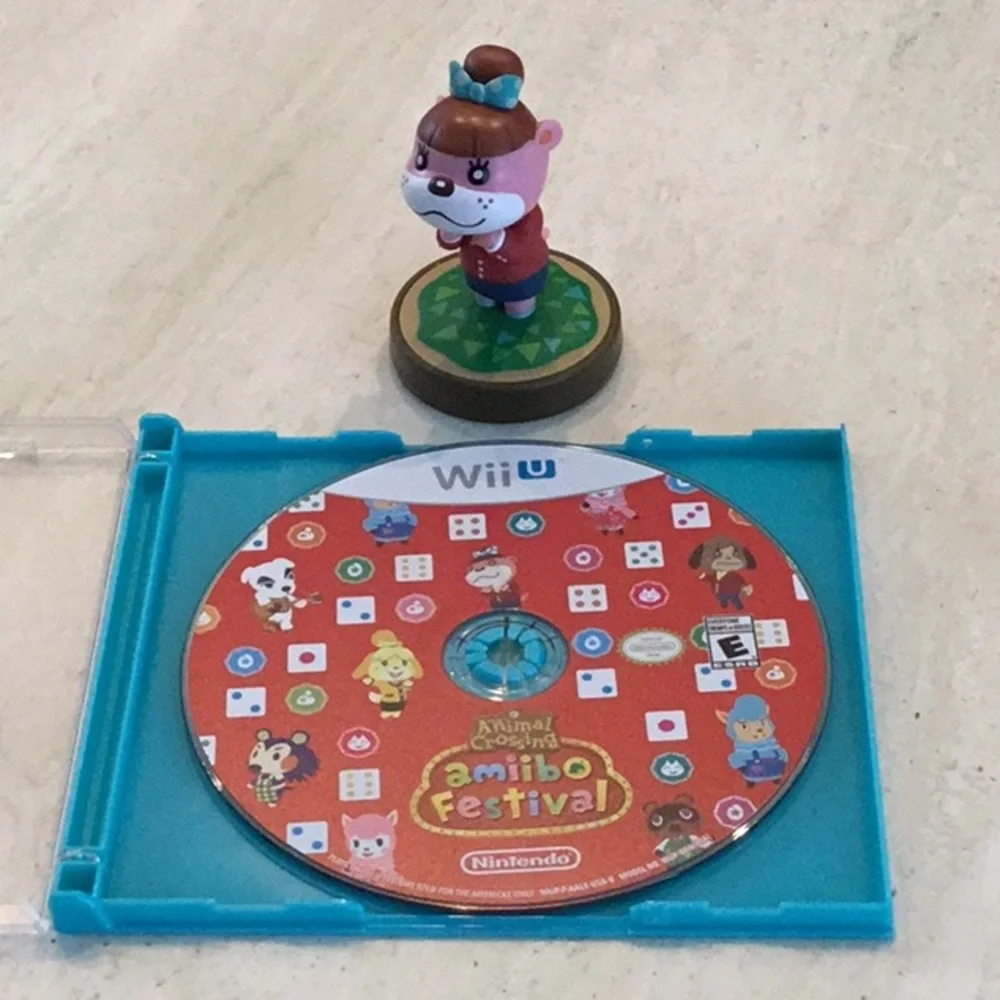 Animal Crossing Amiibo Festival Nintendo Wii U Game & Amiibos Lottie Tested